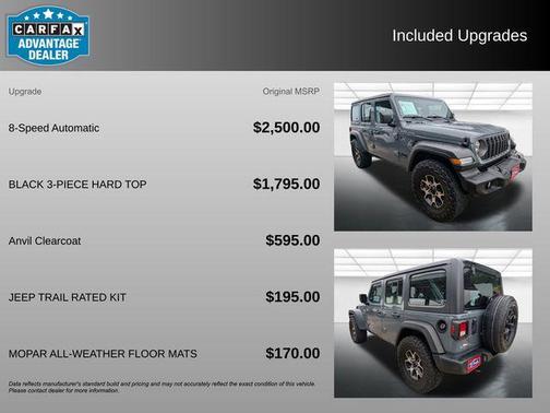 Anvil Clearcoat 2025 Jeep Wrangler Sport