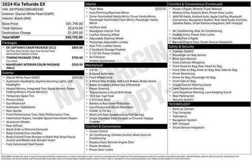 2024 Kia Telluride EX