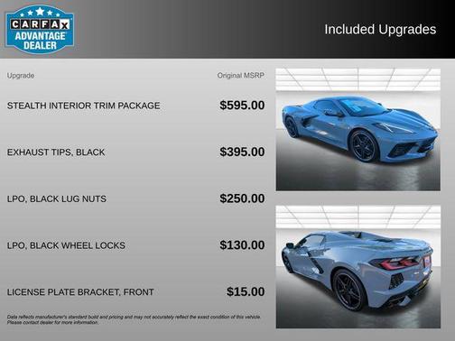 2024 Chevrolet Corvette Stingray w/2LT