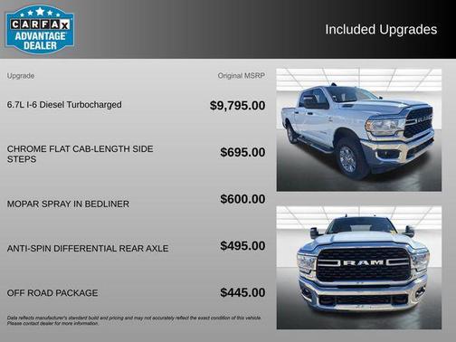 2024 RAM 2500 Big Horn Crew Cab 4x4 6'4' Box