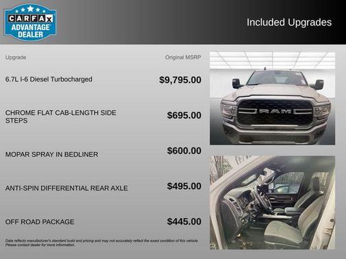 2024 RAM 2500 Big Horn Crew Cab 4x4 6'4' Box