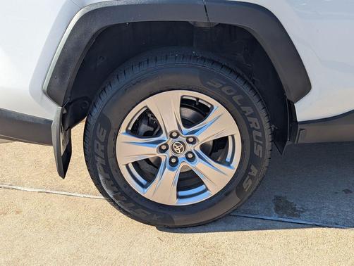 White 2022 Toyota RAV4 XLE