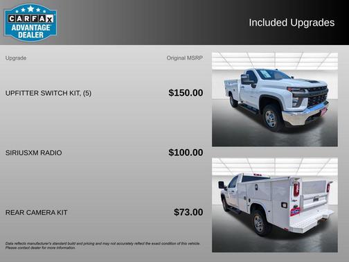 Summit White 2022 Chevrolet Silverado 2500 WT