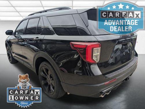 Agate Black Metallic 2023 Ford Explorer ST