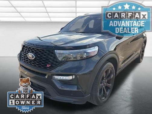 Agate Black Metallic 2023 Ford Explorer ST