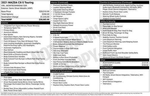 2021 Mazda CX-5 Touring