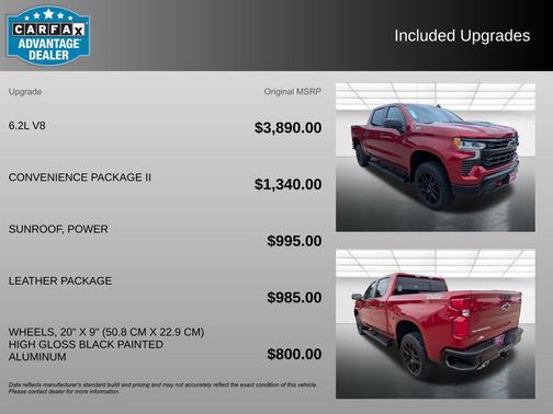 Radiant Red Tintcoat 2024 Chevrolet Silverado 1500 LT Trail Boss