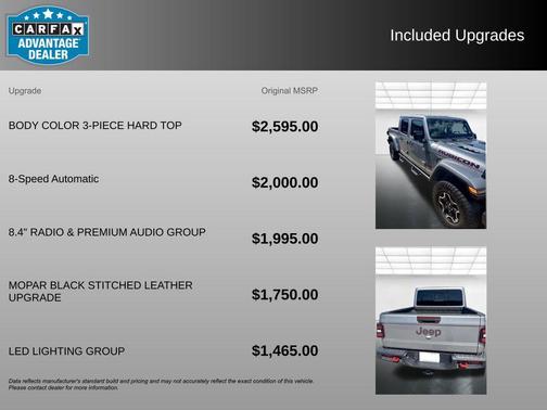 Billet Silver Metallic Clearcoat 2021 Jeep Gladiator Rubicon