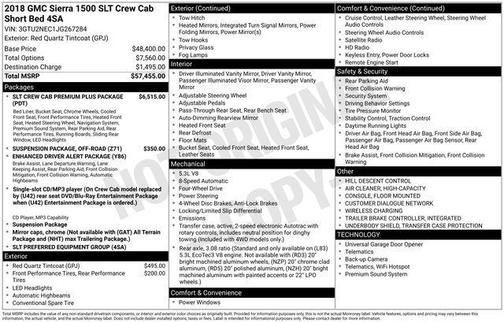 2018 GMC Sierra 1500 SLT