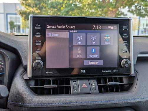 Magnetic Gray Metallic/Midnight Black Metallic 2022 Toyota RAV4 Hybrid SE