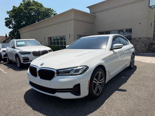 Alpine White 2021 BMW 540 xDrive