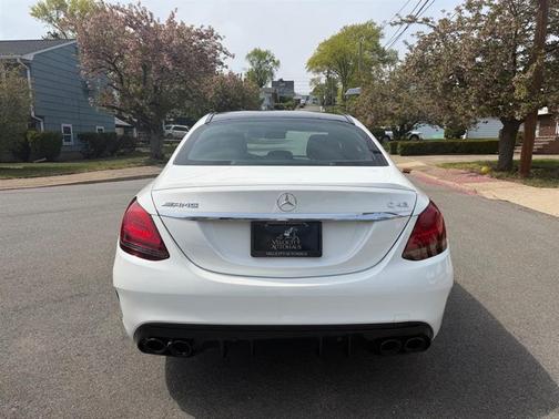 White 2020 Mercedes-Benz AMG C 43 4MATIC
