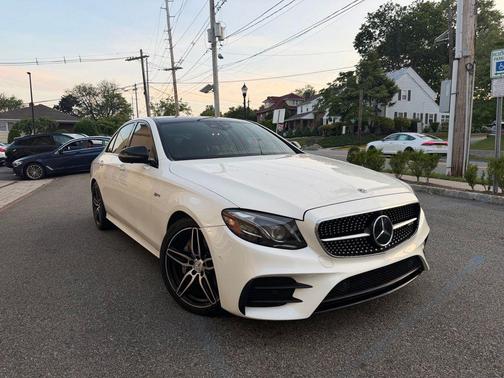 Diamond White 2018 Mercedes-Benz AMG E 43 4MATIC