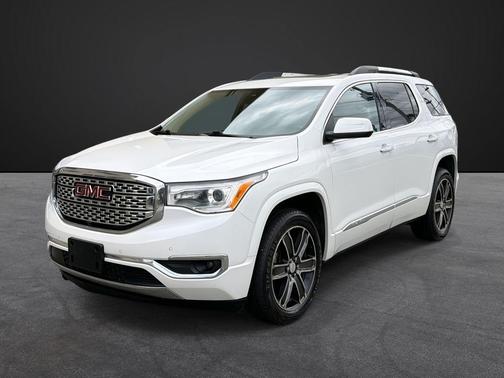 White Frost Tricoat 2017 GMC Acadia Denali
