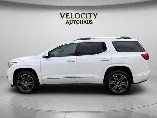 White Frost Tricoat 2017 GMC Acadia Denali