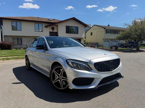 Silver 2018 Mercedes-Benz AMG C 43 4MATIC