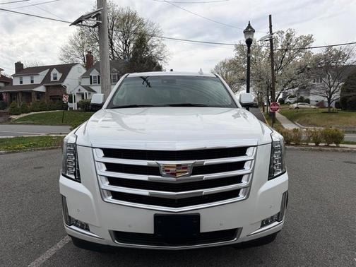 Crystal White 2018 Cadillac Escalade Premium Luxury