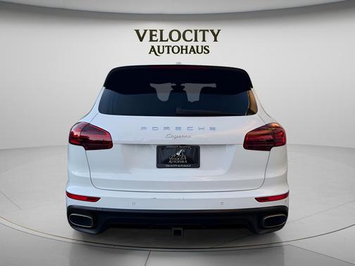 White 2017 Porsche Cayenne Platinum Edition