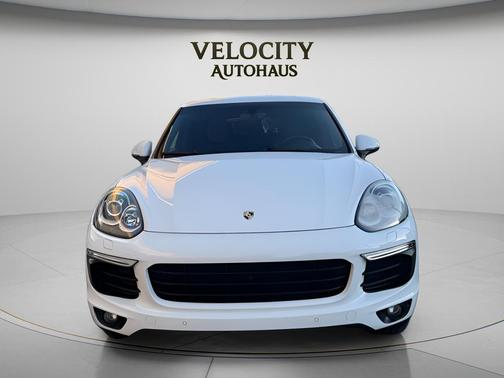 White 2017 Porsche Cayenne Platinum Edition