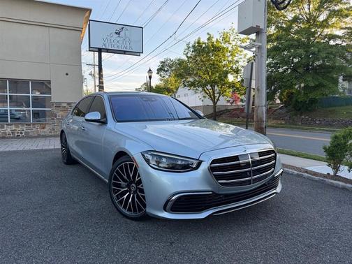 Silver 2021 Mercedes-Benz S-Class 4MATIC