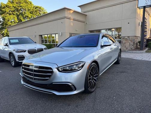 Silver 2021 Mercedes-Benz S-Class 4MATIC