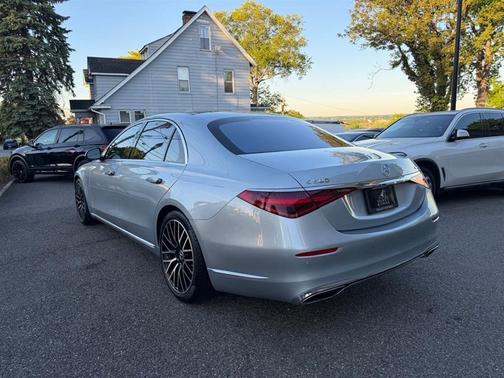 Silver 2021 Mercedes-Benz S-Class 4MATIC