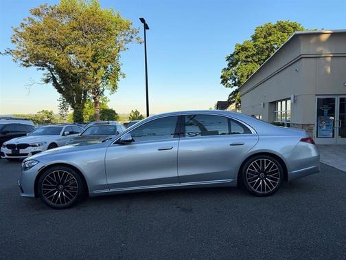 Silver 2021 Mercedes-Benz S-Class 4MATIC