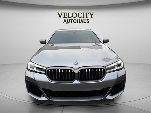 Bluestone Metallic 2021 BMW M550 i Xdrive
