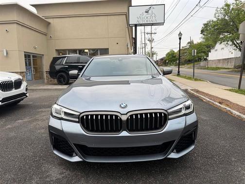 Bluestone Metallic 2021 BMW M550 i Xdrive