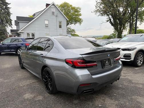 Bluestone Metallic 2021 BMW M550 i Xdrive