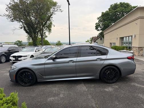Bluestone Metallic 2021 BMW M550 i Xdrive