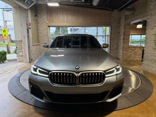 Bluestone Metallic 2021 BMW M550 i Xdrive