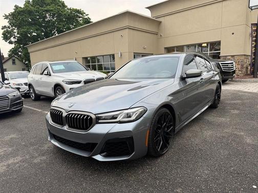 Bluestone Metallic 2021 BMW M550 i Xdrive