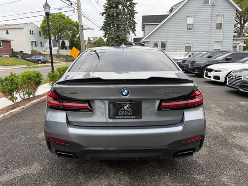 Bluestone Metallic 2021 BMW M550 i Xdrive