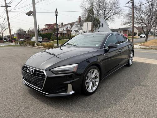 Black 2020 Audi A5 Sportback 45 Premium