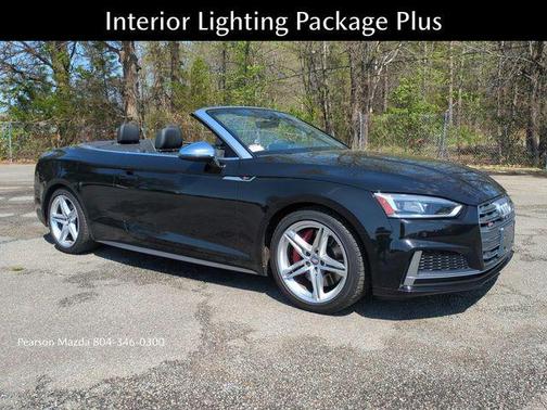 Mythos Black Metallic/Black Roof 2018 Audi S5 3.0T Prestige
