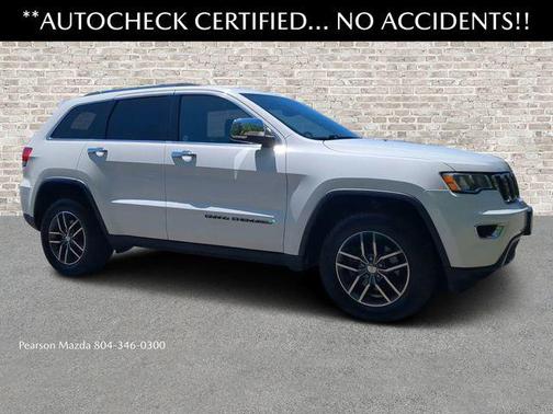 Bright White Clearcoat 2017 Jeep Grand Cherokee Limited