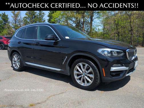 Black Sapphire Metallic 2019 BMW X3 xDrive30i