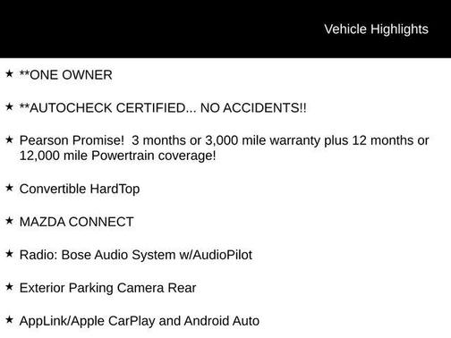 2022 Mazda MX-5 Miata RF Grand Touring