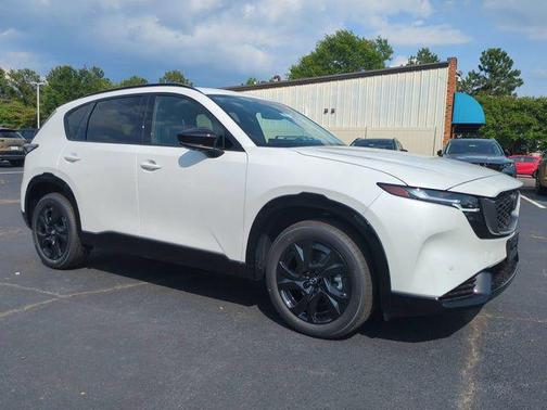 White Metallic 2026 Mazda CX-5 2.5 S Premium Plus Package