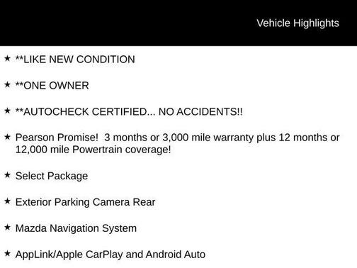 2021 Mazda Mazda3 FWD w/Select Package