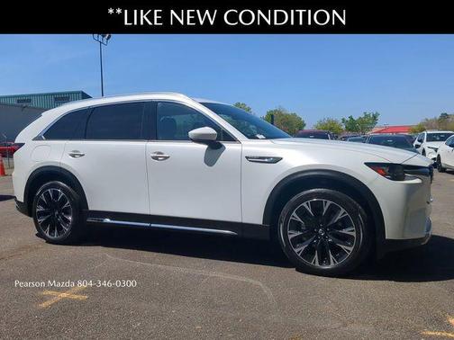 Rhodium White Premium 2024 Mazda CX-90 PHEV Premium Plus