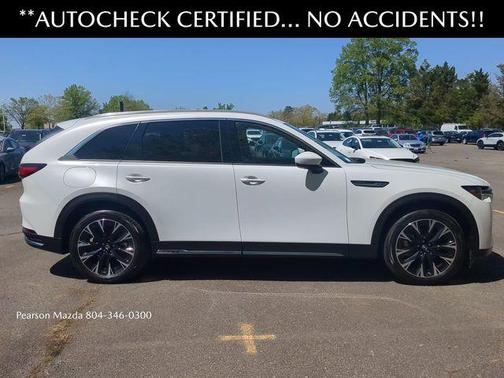 Rhodium White Premium 2024 Mazda CX-90 PHEV Premium Plus