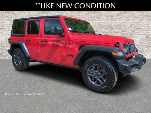 Firecracker Red Clearcoat 2025 Jeep Wrangler Sport S