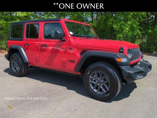 Firecracker Red Clearcoat 2025 Jeep Wrangler Sport S