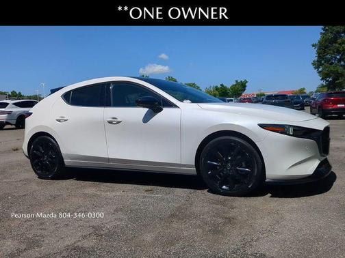 Snowflake White Pearl 2025 Mazda Mazda3 2.5 Turbo AWD