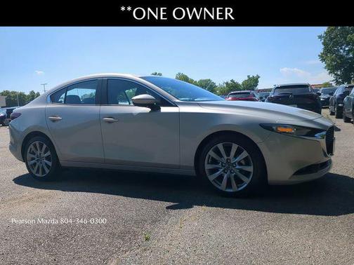 Platinum Quartz Metallic 2022 Mazda Mazda3 FWD w/Select Package