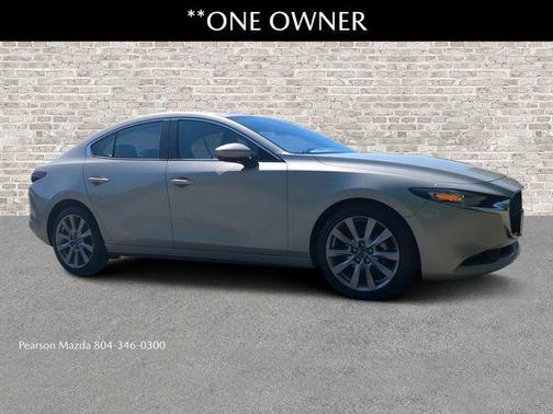 Platinum Quartz Metallic 2022 Mazda Mazda3 FWD w/Select Package