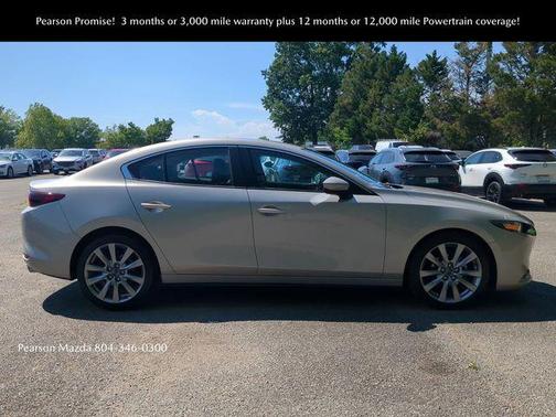 Platinum Quartz Metallic 2022 Mazda Mazda3 FWD w/Select Package