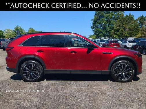 Soul Red Crystal Metallic 2025 Mazda CX-70 PHEV Premium Package